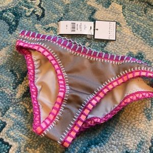 Pilyq platinum sandstone bikini bottoms